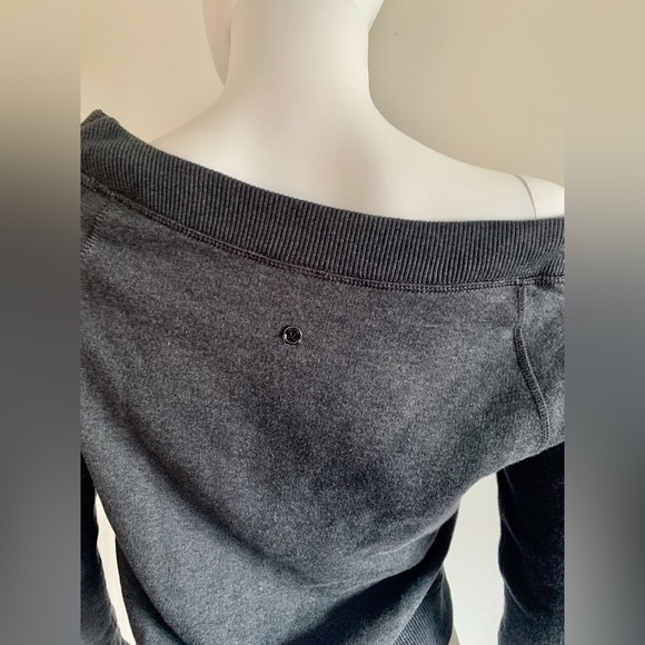 lululemon Crop Sweater in Graphite - Picture 4 of 4